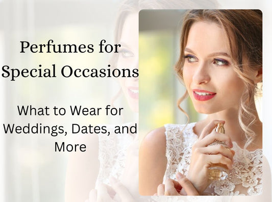 Perfumes for Special Occasions: What to Wear for Weddings, Dates, and More
