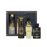 LATTAFA BADE'E AL OUD OUD FOR GLORY EDP 3 PC SET FOR MEN