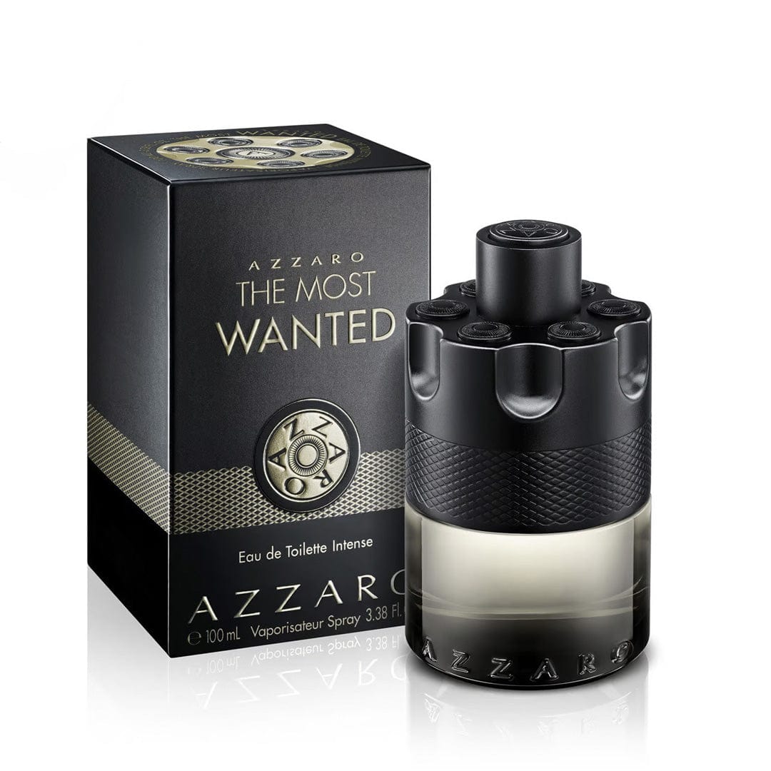 Azzaro The Most Wanted perfume bottle and packaging