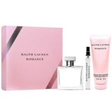 RALPH LAUREN ROMANCE EDP 3 PC GIFT SET FOR WOMEN