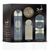 Lattafa Asad EDP 3-Piece Set for Men