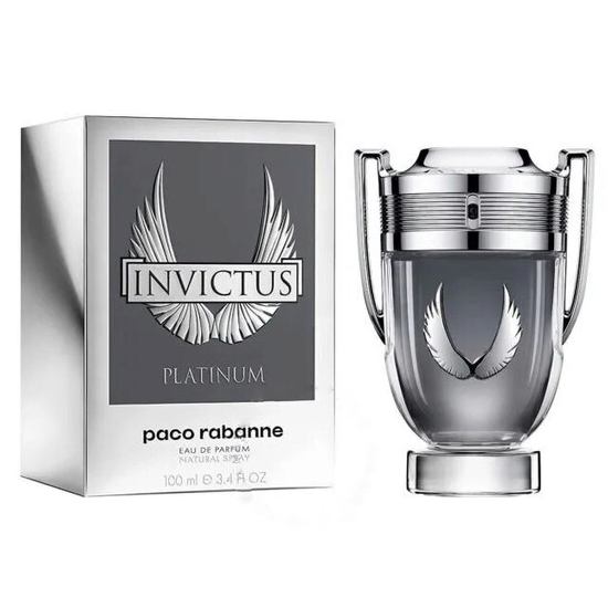 PACO RABANNE INVICTUS PLATINUM EDP SP 3.4 oz