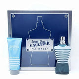 JEAN PAUL GAULTIER LE MALE 2 PCS SET FOR MEN: 2.5 EDT + 2.5 SHOWER GEL