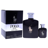 Polo Black By Ralph Lauren 2Pc 4.2 Edt Spr, 0.5 Edt Spr