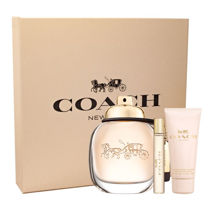 Coach New York 3-Piece Set: Eau de Toilette & Body Lotion
