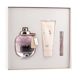 COACH NEW YORK 3 PCS SET FOR WOMEN: 3 OZ EAU DE TOILETTE SPRAY + 0.25 EAU DE TOILETTE SPRAY + 3.3 BODY LOTION