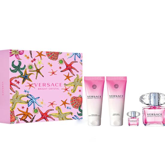 Versace Bright Crystal 4 Pcs Set For