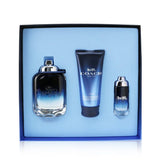 COACH BLUE 3 PCS - 3.3 OZ EDT SPRAY, 0.5 OZ EDT SPRAY, 3.3 OZ ALL-OVER SHOWER GEL