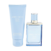 JIMMY CHOO MAN AQUA 2 PCS SET FOR MEN: 1.7 EAU DE TOILETTE SPRAY + 3.3 SHOWER GEL