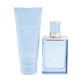 JIMMY CHOO MAN AQUA 2 PCS SET FOR MEN: 1.7 EAU DE TOILETTE SPRAY + 3.3 SHOWER GEL