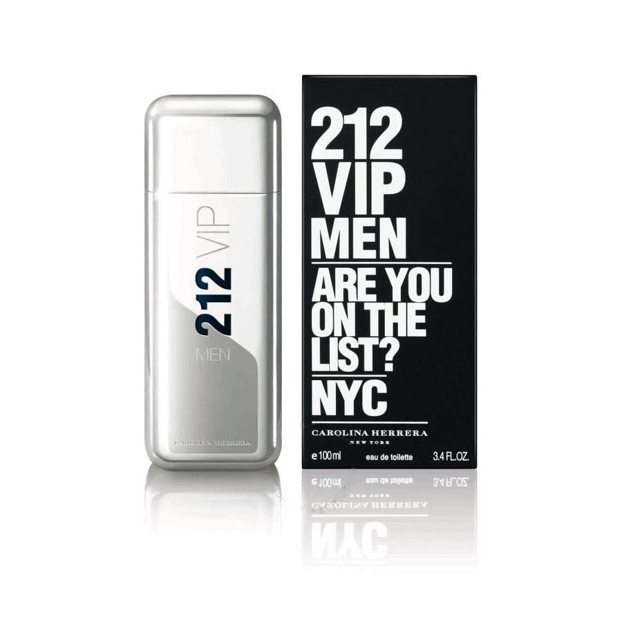 CAROLINA HERRERA 212 VIP 3.4 OZ EDT FOR MEN