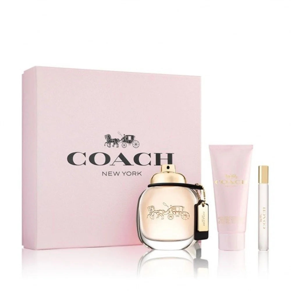 Coach New York 3-Piece Set: Eau de Parfum Spray & Body Lotion
