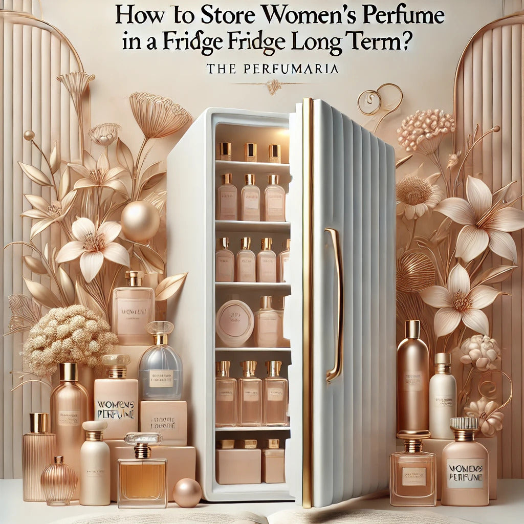 How to store women's perfume in a fridge long term?