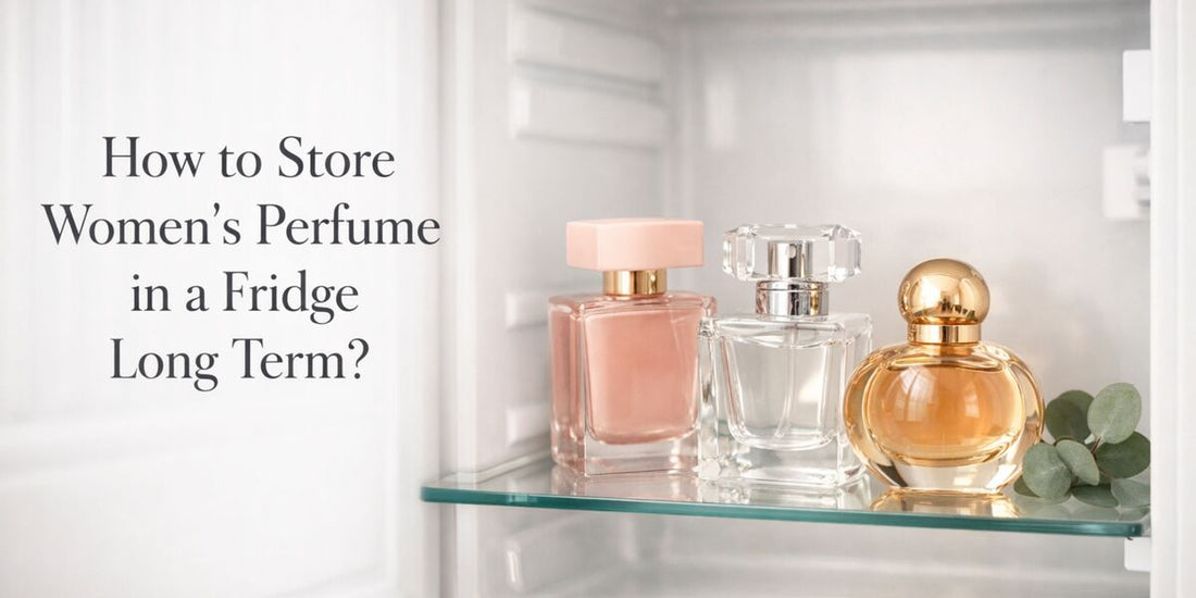 How to store women's perfume in a fridge long term