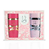 LATTAFA YARA AND YARA CANDY 2 PCS SET WITH 3.4 oz EDP SPRAY- DISCOVERY SET