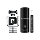 Paco Rabanne Phantom 3 Pcs Set : 3.4 Eau De Toilette Spray + 5.1 Deodorant Spray + 0.34 Eau De Toilette Spray
