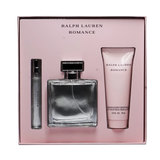 Ralph Lauren Romance 3 Pcs Set For : 3.4 Eaude Parfum + 2.5 Body Moisturizer + 0.34 Eau Deparfum